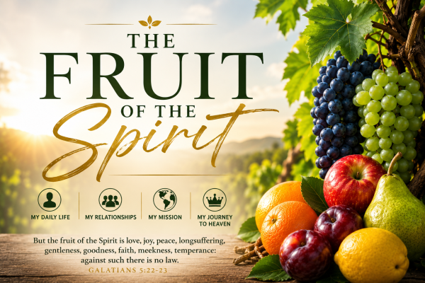 "The Fruit of the Spirit: Lesson 1" -  Pastor John D. Putnam
