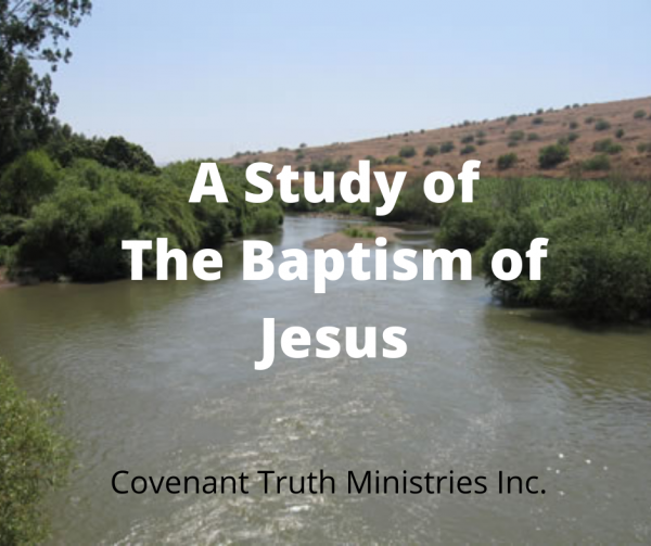 Baptism of Jesus - Lesson 3