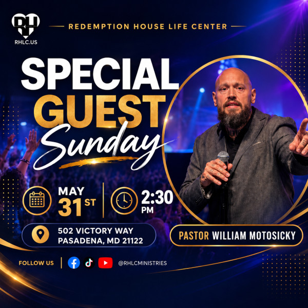 EFE: Take The Land | Special Guest | Pastor Will Motosicky (230PM)