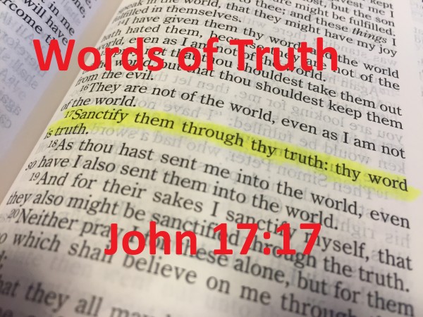 Word's of Truth Broadcast 3/21/16