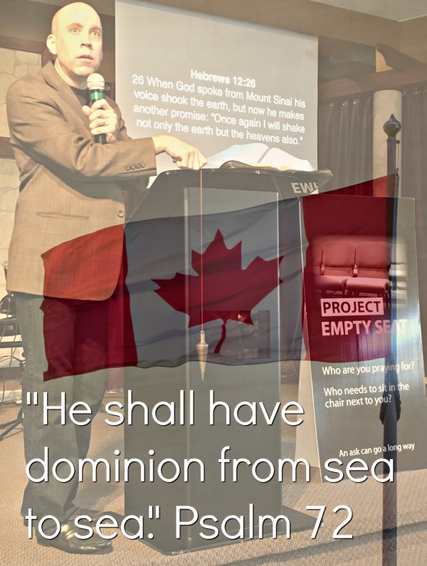 He shall have dominion from sea to sea- March 3rd, 2019