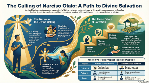 Narciso Olalo - Seeing Sins of the Dead for Free