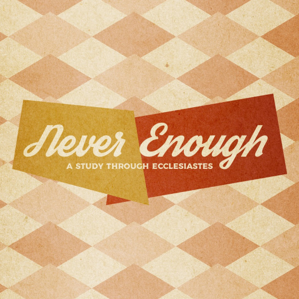 Never Enough | Week 3