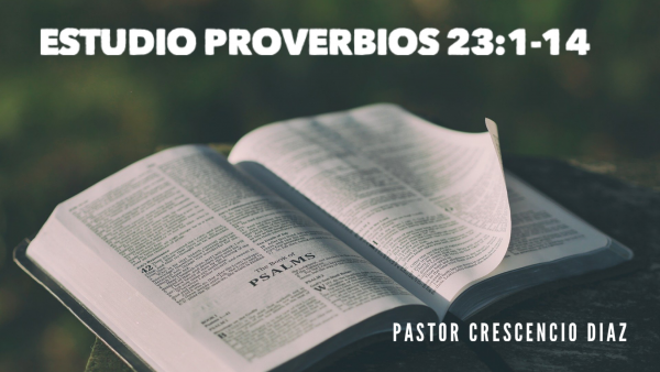 Estudio Proverbios 23-1-14