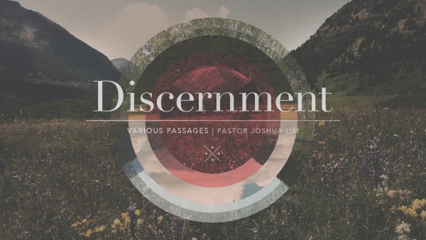 Discernment | Various Passages