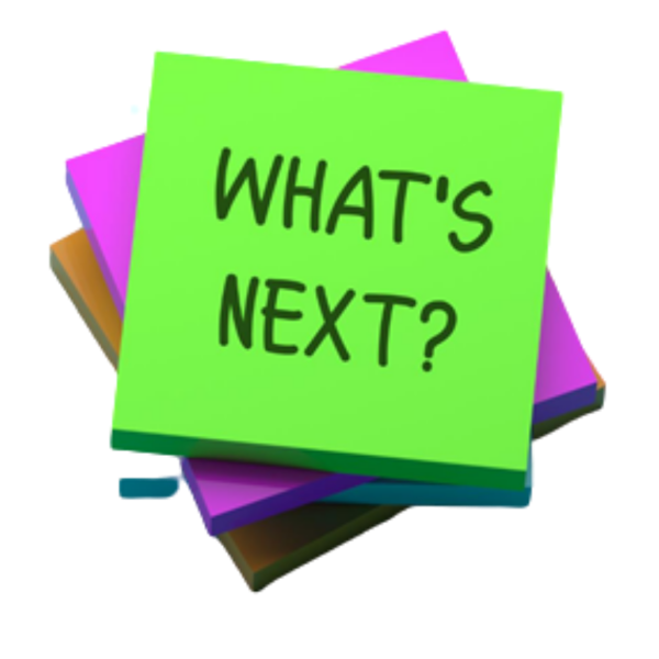 The next steps…