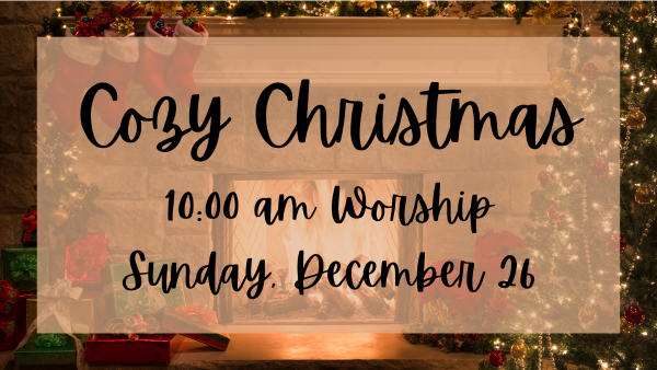 Cozy Christmas Sunday Worship