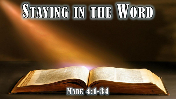 Staying in the Word