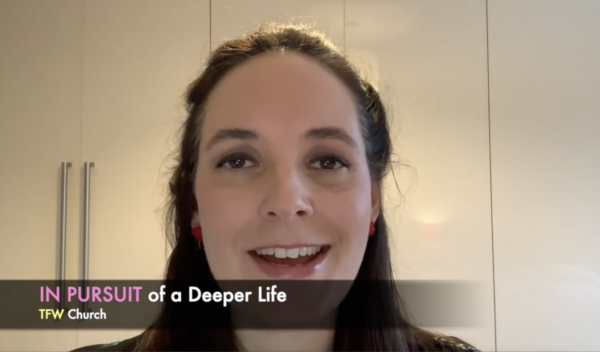 In Pursuit: A Deeper Life (part 3) - Becky Deardon