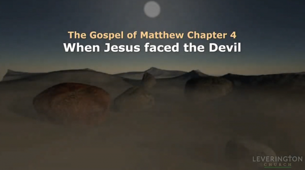 Matthew Chapter 4: "Jesus Faces the Devil" - Sermon Podcast