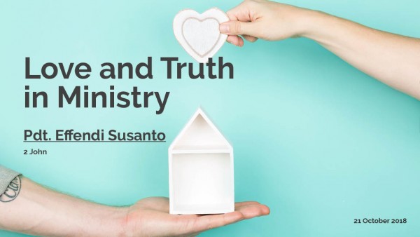 Love and Truth in Ministry