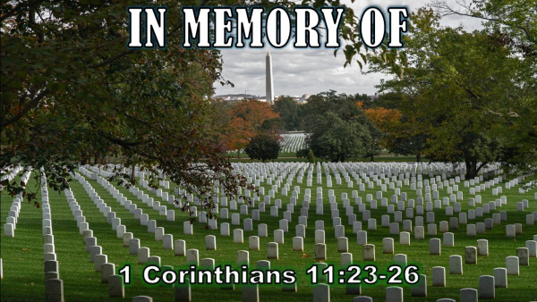 In Memory of...