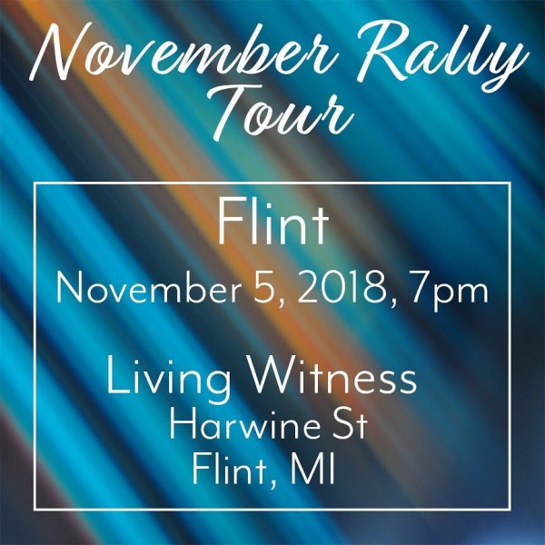 bursting-Flint Youth rally 