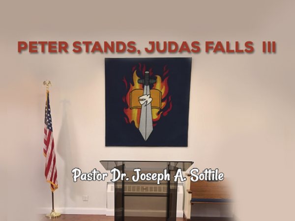 Jesus Stands, Judas Falls III - May 31, 2020