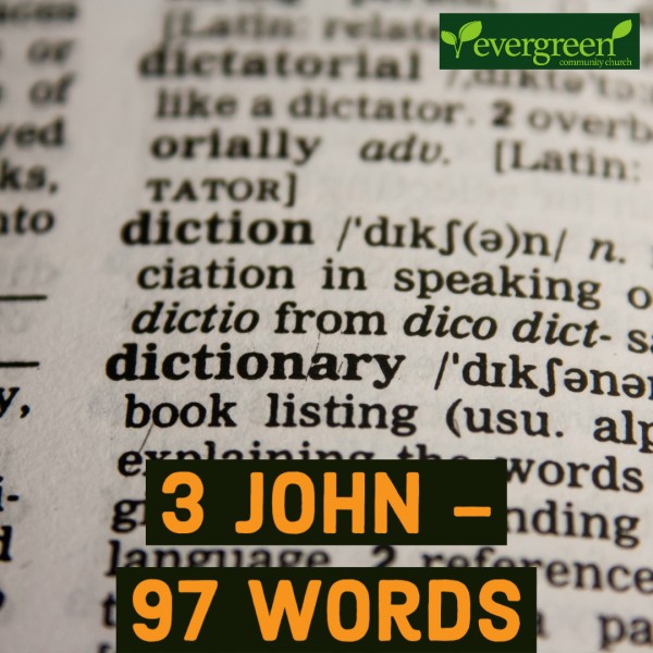 3 John - 97 Words