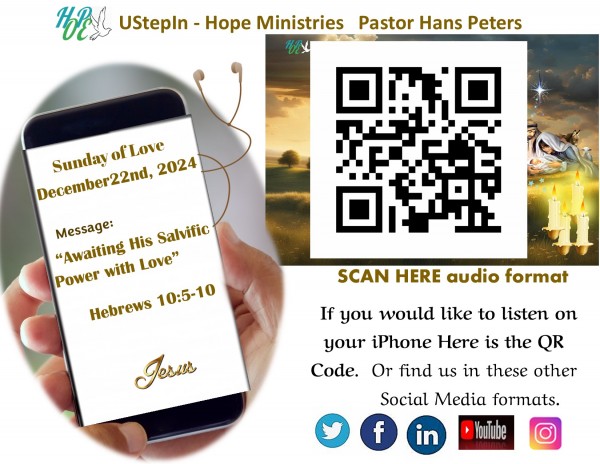 Awaiting His Salvific power with Love - Hebrews 10:5-10