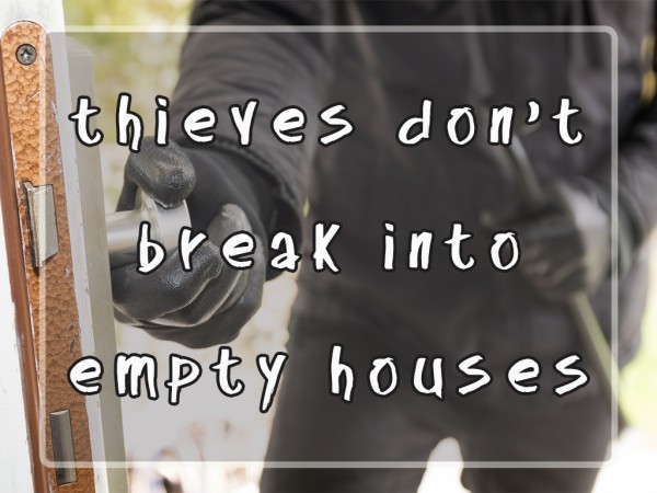 Thieves Don't Break Into Empty Houses. (Pastor Kenny Smith)