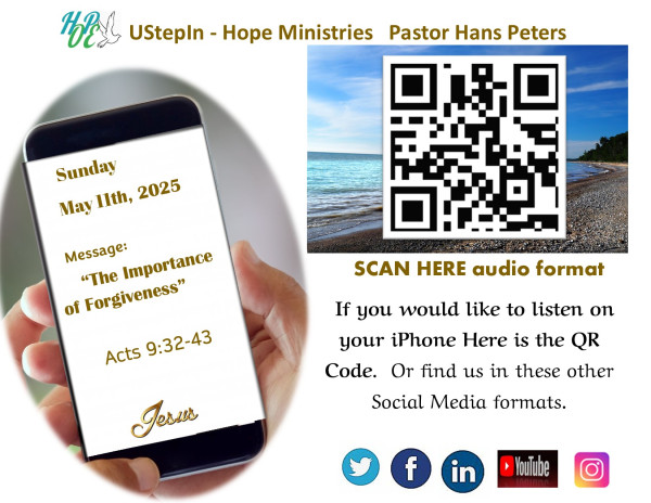The importance of forgiveness - Acts 9:32-43