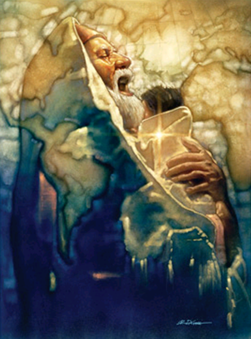 Advent Scene 2 - The Sign of the Prophet