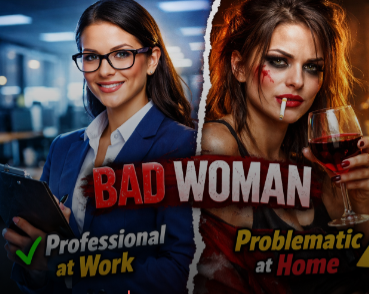 Bad Woman: Professional at the Office, Problematic at Home
