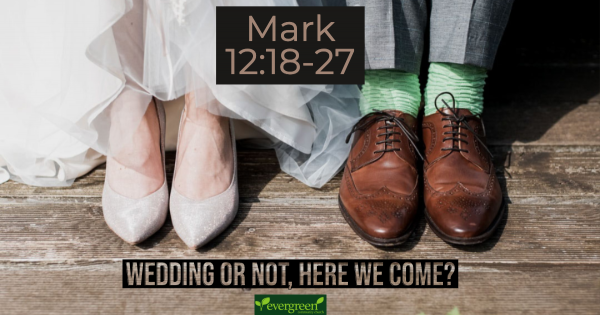 Mark 12:18-27- Wedding or Not, Here We Come?