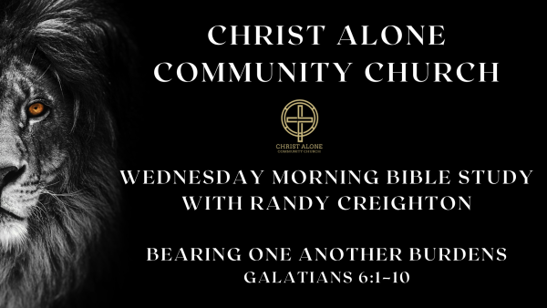 BEARING ONE ANOTHER BURDENS