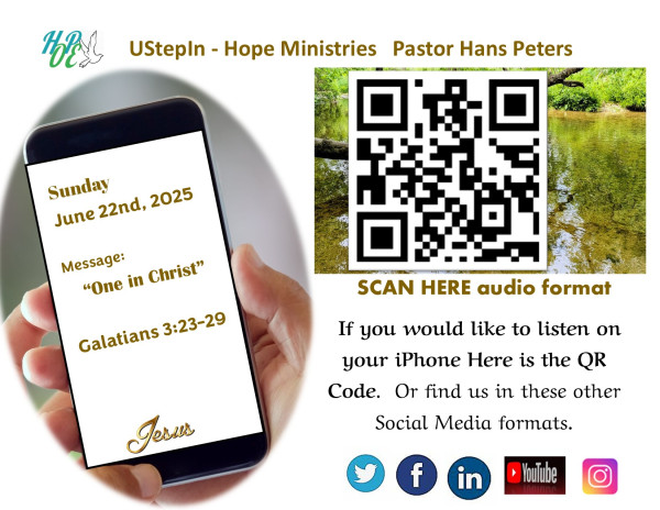 One in Christ - Galatians 3:23-29