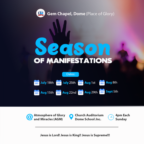 Season of Manifestations - Day 1