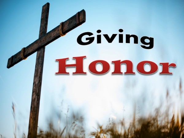 Giving Honor