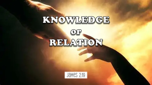 Knowledge or Relation