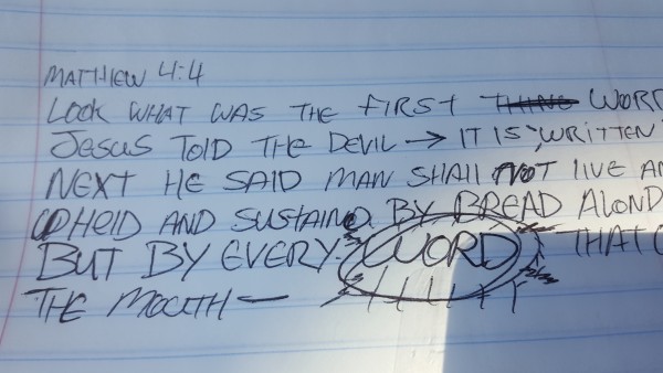 trusting the word of God