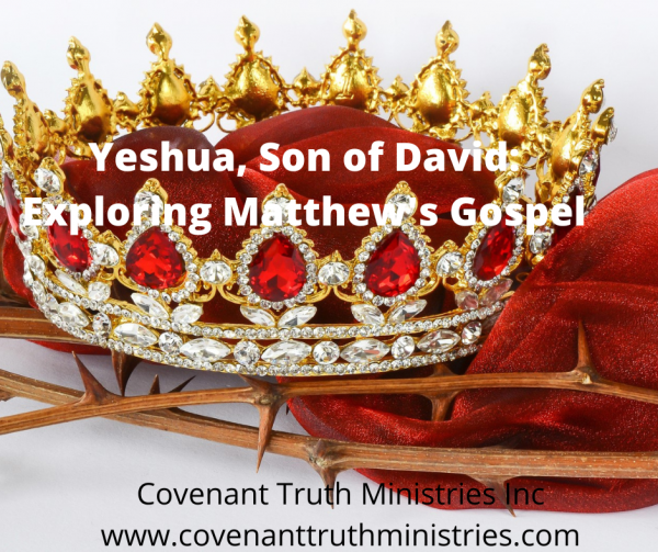 Yeshua, Son of David - Exploring Matthew's Gospel - Lesson 17 - The Evaluator