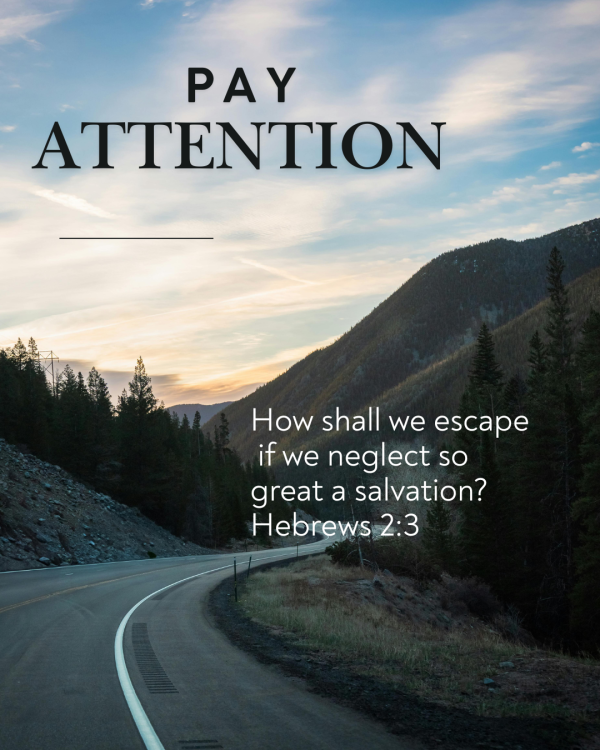 How shall we escape if we neglect so great a salvation