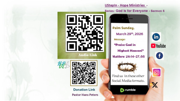 Praise God in highest heaven!” - Matthew 26:14-27,66