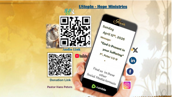 God is present in your Suffering – 1 Peter 1:3-9