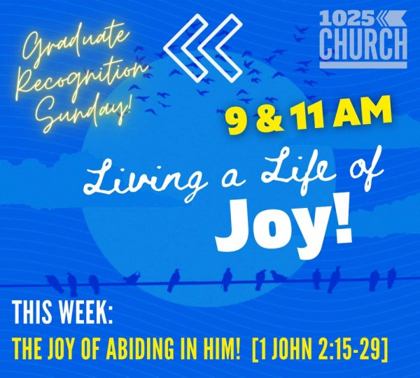 The Joy of Abiding in Him!