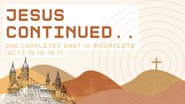 God Completes What Is Incomplete