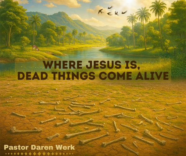 Where Jesus Is, Dead Things Come Alive