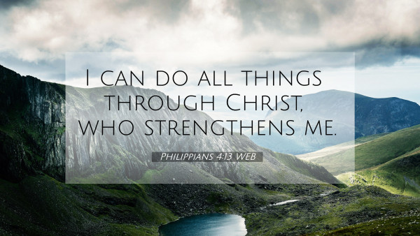 Strengthened In Christ