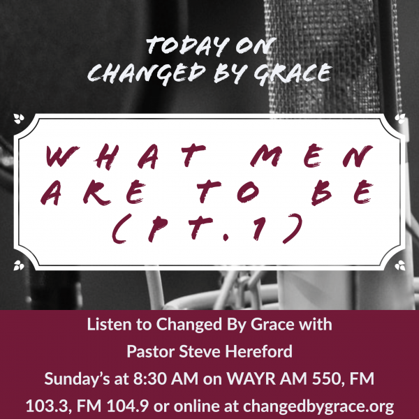What Men Are to Be (Pt.1)