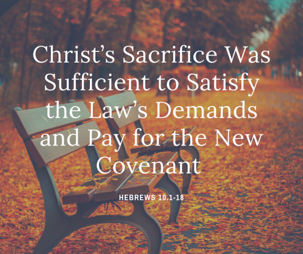 Sufficiency of the Crucifixion - 5:7:19, 10.34 AM
