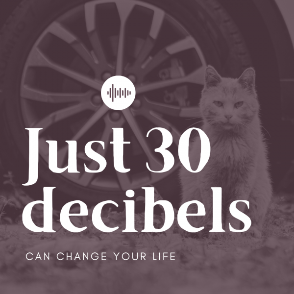 "Just 30 Decibels" can change your life- April 11th, 2021