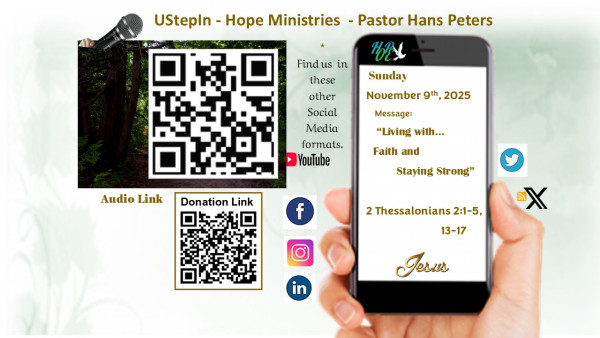 Living with… Faith and staying Strong - 2 Thessalonians 2:1-5, 13-17