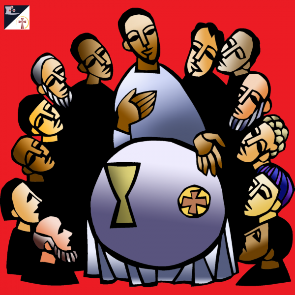 "The Road To The Cross Moves Through The Meal..."