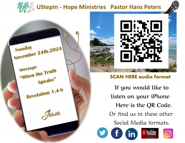 When the Truth Speaks! – Revelation 1:4-8