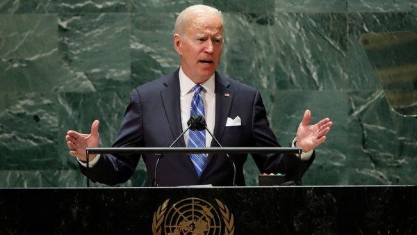 Climate, Covid, and Control. A Biden speech to the world. 