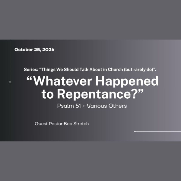 Whatever Happened To Repentance?