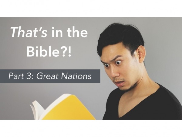 That's in the Bible?! Part 3: Great Nations with Imam Hadi Qazwini and Pastor Jacob