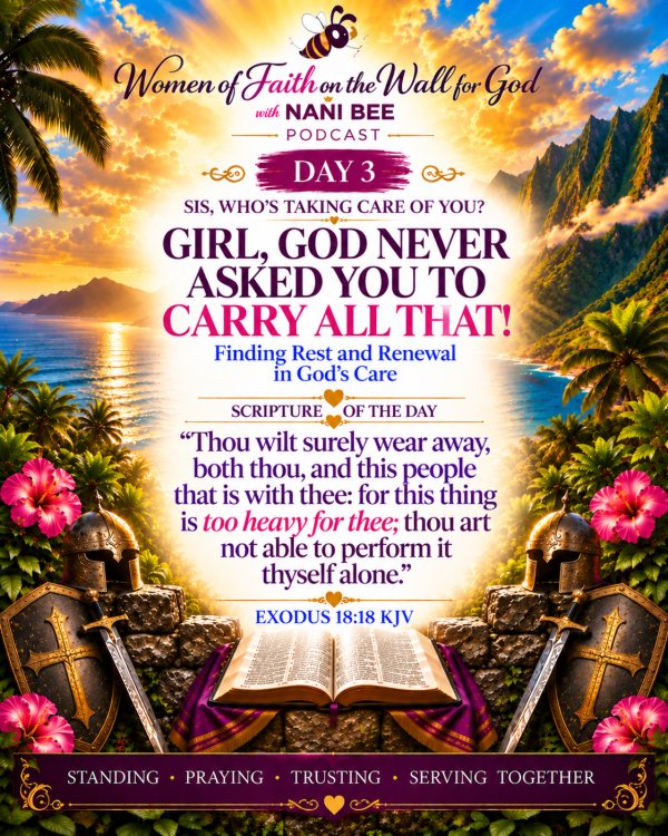 “Girl, God Never Asked You To Carry All That!”