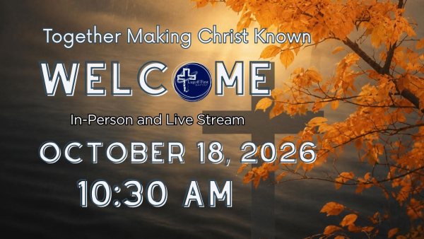 Lugoff First Baptist October 18, 2026 Service